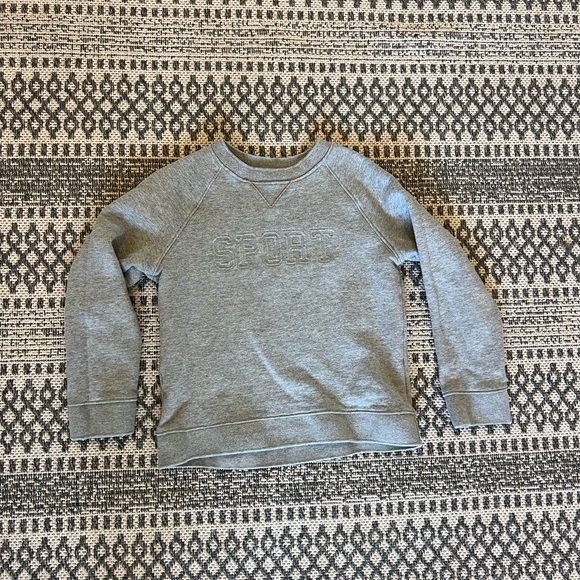 Green Sweatshirt & Gray Crewneck - Picture 3 of 4